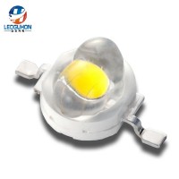 high lumen 1W peanut white high power led chip for street lighting