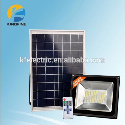 Remote Control 10W 20W 30W 50W LED Solar Flood Light For Garden Lighting