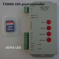 T1000S LED pixel SD card controller 2048 pixels