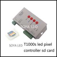 2048 pixels sim sd card led pixel controller programmable